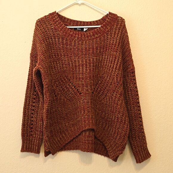 BDG Rust and tan SWEATER SIZE SMALL - Picture 1 of 8